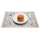 thumbnail image 3 of Dining Table Mats, Table Mats, Kitchen Table Mats, Set Of 4 Silver, 3 of 5