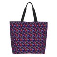 thumbnail image 1 of Fotbe Blackberries Bolsa Tote Estética de Lona con Estampado para Mujer - Bolsa Reutilizable de Hombro Casual para Vacaciones, Compras, Trabajo y Gimnasio, 1 of 8