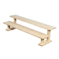 thumbnail image 2 of Tnarru Figure Display Stand Storage Shelf Decoration Multifunctional Perfume Organizer Wooden Display Riser for Cosmetics Countertop 2 Tier 40cm, 2 of 7