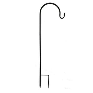 Xaoshaoyi Deals of the Week Shepherd Hook 29 inch 1/2 inch Thick Metal Garden Hooks Use at Weddings, Hanging Solar Lights, Lanterns, Bird Feeders, Metal Hanger Hook (White, 29inch)