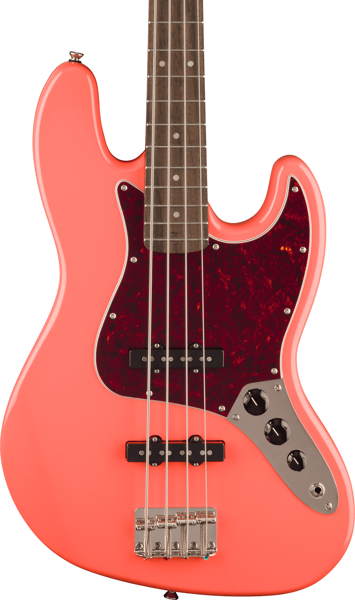 Squier Classic Vibe 60s Jazz Bass, Laurel FB, Tahitian Coral