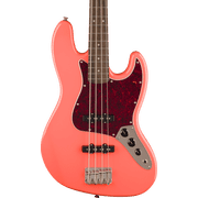 Squier Classic Vibe 60s Jazz Bass, Laurel FB, Tahitian Coral