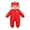 Red, variant on Bullpiano Unisex Newborn Baby Jumpsuit Outfit One-Piece Hooded Coat Winter Warm Toddler Clothes Jumpsuit Windproof Romper