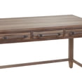 thumbnail image 3 of American Woodcrafters Aurora Weathered Gray 50-inch Wood Writing Desk, 3 of 3