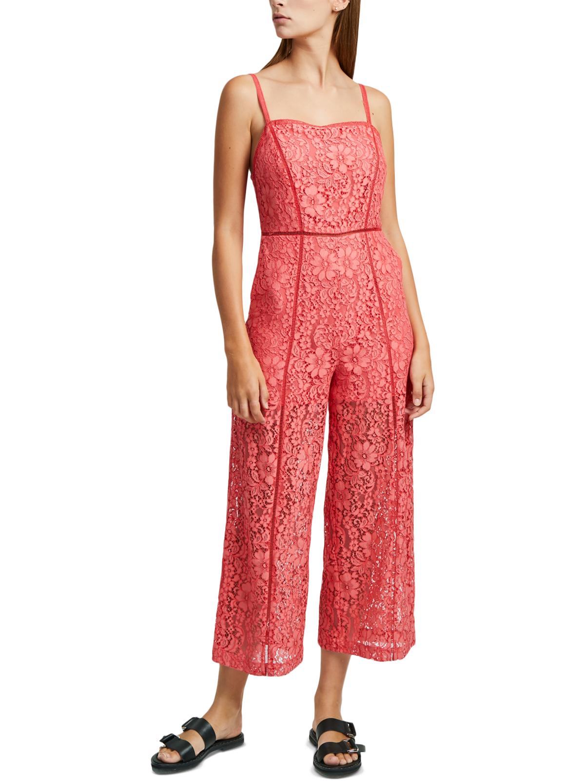 french connection pink jumpsuit