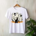 thumbnail image 2 of Retro Halloween Ghost And Cat Spooky Ghost – T-Shirt, Hoodie & Sweatshirt – Halloween Theme – Festive Apparel, 2 of 6
