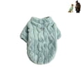 thumbnail image 3 of Dog Sweater Pajamas for Small Medium Dogs, Cute Turtleneck Winter Clothes for Girl or Boy, Warm Puppy Onesie Outfit for Chihuahua, Yorkie, and Christmas, 3 of 6