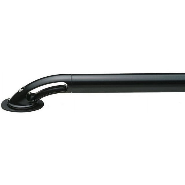Putco Bed Side Rail 88857 Locker; Direct-Fit; Stake Pocket Mount; Powder Coated; Black; Stainless Steel; With Built In Tie Down; Not Compatible With Tool Box; With Injection Molded Nylon End