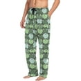thumbnail image 5 of FREEAMG Cute Frog Pajama Pants for Men, Men's Separate Bottoms, Pure Cotton Comfortable Lounge Pants for Men（301）, 5 of 7