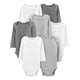 thumbnail image 1 of Body Simple Joys by Carter's Baby de manga larga para bebés prematuros, paquete de 7, 1 of 1