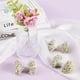thumbnail image 3 of 1600 estambres de flores de doble cabeza hechos a mano, estambres florales, pistilo, flores artificiales perladas, color caqui oscuro, polen floral., 3 of 9