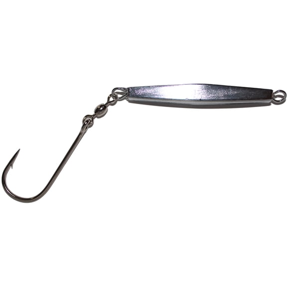 Ahi Assault Diamond Jig Single Hook, 8 oz, Baby Red
