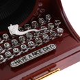 thumbnail image 4 of Xingzhi Retro Creative Typewriter Wind Up Music Box Clockwork Toy Desktop Supplies, 4 of 9