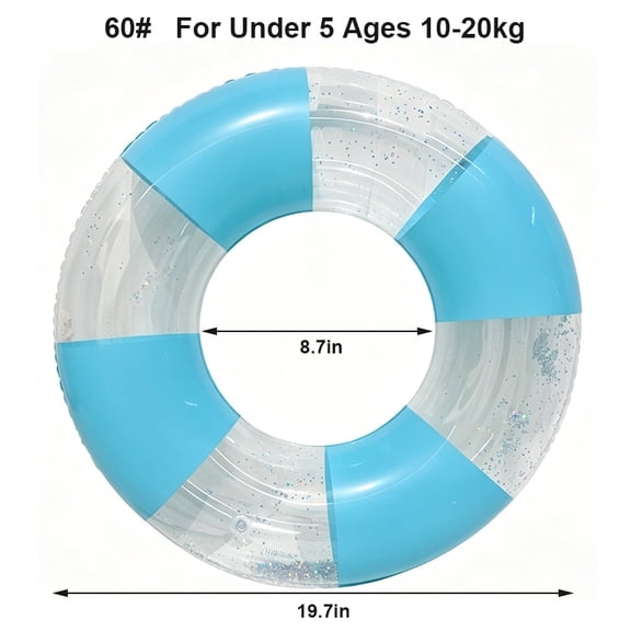 Retro Stripe Pool Float Inflatable Swim Tube Adults Swimming Ring Summer Beach Water Swim Pool Floating Toys