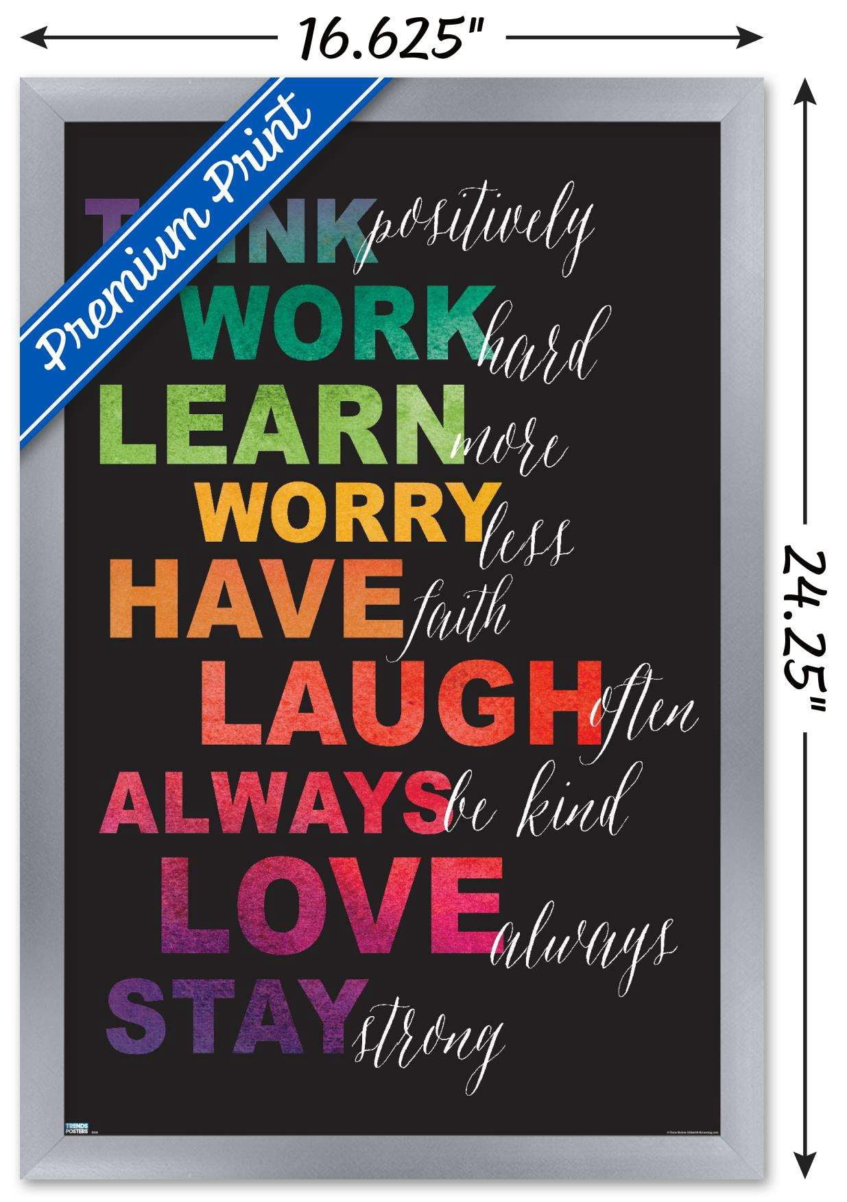 Fiona Stokes-Gilbert - Inspirations II Wall Poster, 14.725" x 22.375", Framed