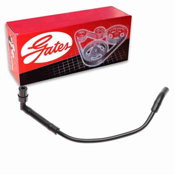 Gates PCV Valve To Pipe Engine Crankcase Breather Hose compatible with Ford Crown Victoria 4.6L V8 1998-2005