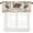 Farm-8, variant on Farm Animal Kitchen Valance, Rooster Chicken Hen Black White Buffalo Plaid Farmhouse Chick Country Cabin Window Treatment Valances for Home Bedroom Living Kitchen Café Décor 54x18inch