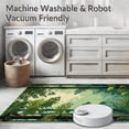thumbnail image 5 of ODIKA 4'x6' Machine Washable Non-Slip Area Rug, Nature Embrace Vivid Woodland High Traffic Rug, Green, 86401, 5 of 7