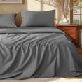 thumbnail image 1 of Egyptian Cotton Queen Size Sheets Set Thread Count，Luxury Hotel Bed Sheets，Breathable & Cooling Sateen Weave Deep Pocket Piece (), 1 of 7