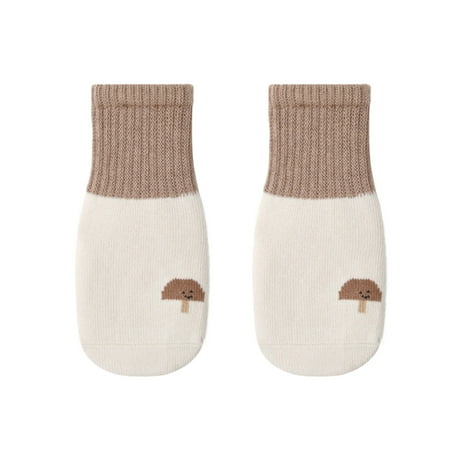 

AIMAOMI Newborn Infant Baby Boys Girls Toddlers Indoor First Walkers Patchwork Slipper Shoes Antislip Socks Booties H