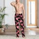 thumbnail image 2 of Fotbe Hearts Pantalones de Pijama para Hombre, Pantalones de Dormir, Pantalones de Casa con Cintura Ajustable y Bolsillos-X-Large, 2 of 6