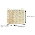 thumbnail image 2 of Bigersell Storage Bags for Clothes, Clothing Moving Bags with Zipper Floral Print Fabric Foldable Blanket Storage Bins for Closet Organizers Storage Containers A One Size, 2 of 2