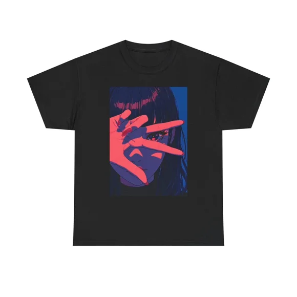 Anime Waifu Japanese Manga Aesthetic Retro Gaming Culture Top Unisex T-Shirt G13261, up to size 5XL