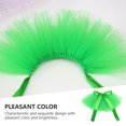 thumbnail image 3 of BESTYASH 1Pack St Patrick S Gauze Flared Skirt For Events 11 5X5 5In, 3 of 8