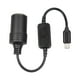 thumbnail image 1 of SGACAI Adaptador convertidor USB C tipo C a toma de encendedor de cigarrillos de automóvil de 12 V hembra, 1 of 6