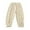 Beige, variant on Kids' Breathable Quicking Dry Pants Unisex Loose Elastic Waist Ankles, Size 4-5 Years