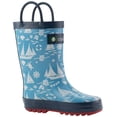 thumbnail image 2 of Oaki Kids Waterproof Rain Boots with Easy-On Handles, 2 of 3