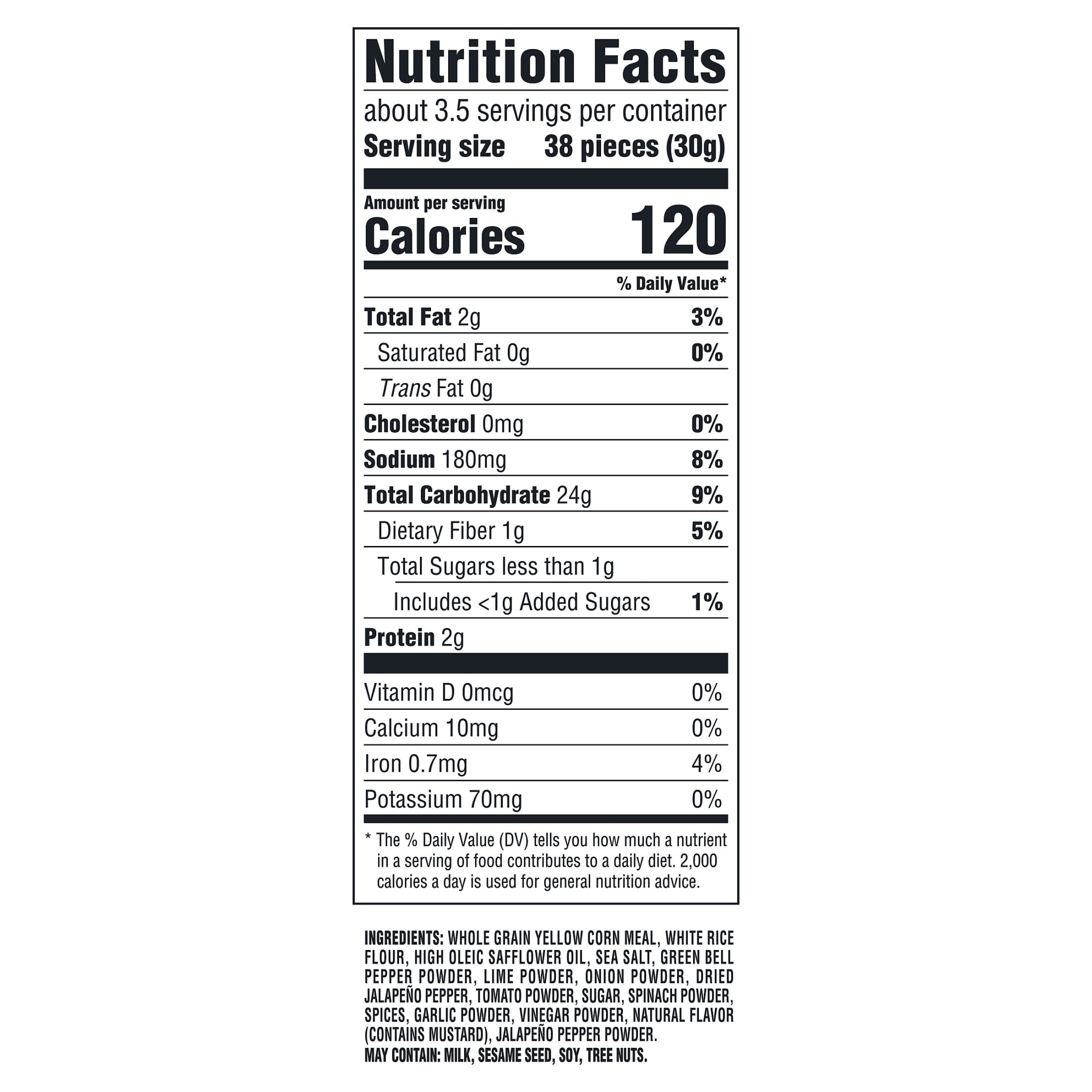 GOOD THINS Jalapeño & Lime Corn & Rice Snacks Gluten Free Crackers, Snack Crackers, 3.5 oz