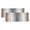 Brown, variant on Valances for Windows, Red Grey Kitchen Curtains Valances 2 Pack for Living Room Bedroom Bathroom, Gray Farmhouse Modern Rustic Light Filtering Curtains Rod Pocket Valance 42"x12"