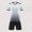 White, variant on HOMADLES Teen Boys Sets 2 Piece Breathablle Tee and Elastic Waist Short Outfits Blue 12 T
