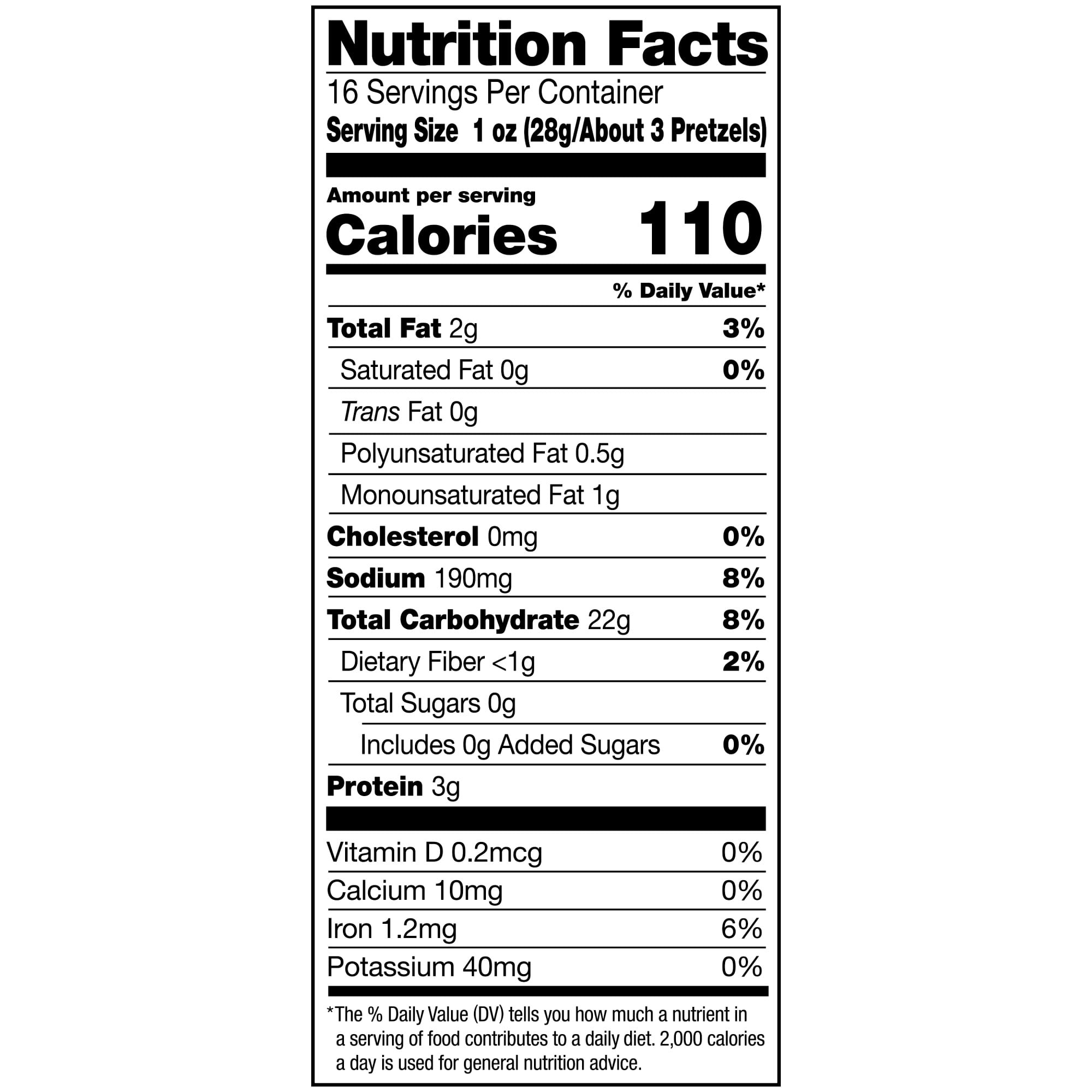 (3 pack) Snyder's of Hanover Olde Tyme Pretzels, 16 oz Bag