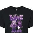 thumbnail image 3 of Bratz - Purple Power Dolls - Juniors Cropped Cotton Blend T-Shirt, 3 of 5