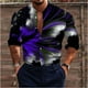 thumbnail image 1 of Camisa hawaiana de manga larga para hombre, ropa de calle, botones, estampado luminoso de árbol de coco en 3D, moda de primavera y otoño, nueva, 1 of 6