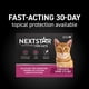 thumbnail image 3 of Prevención de pulgas y garrapatas para gatos NEXTSTAR 1,6 kg+ 6 dosis, 3 of 9