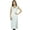 White, variant on Bimba Women Casual White Tunic Beaded Neck Kurti Sleeveless Summer Wear Blouse