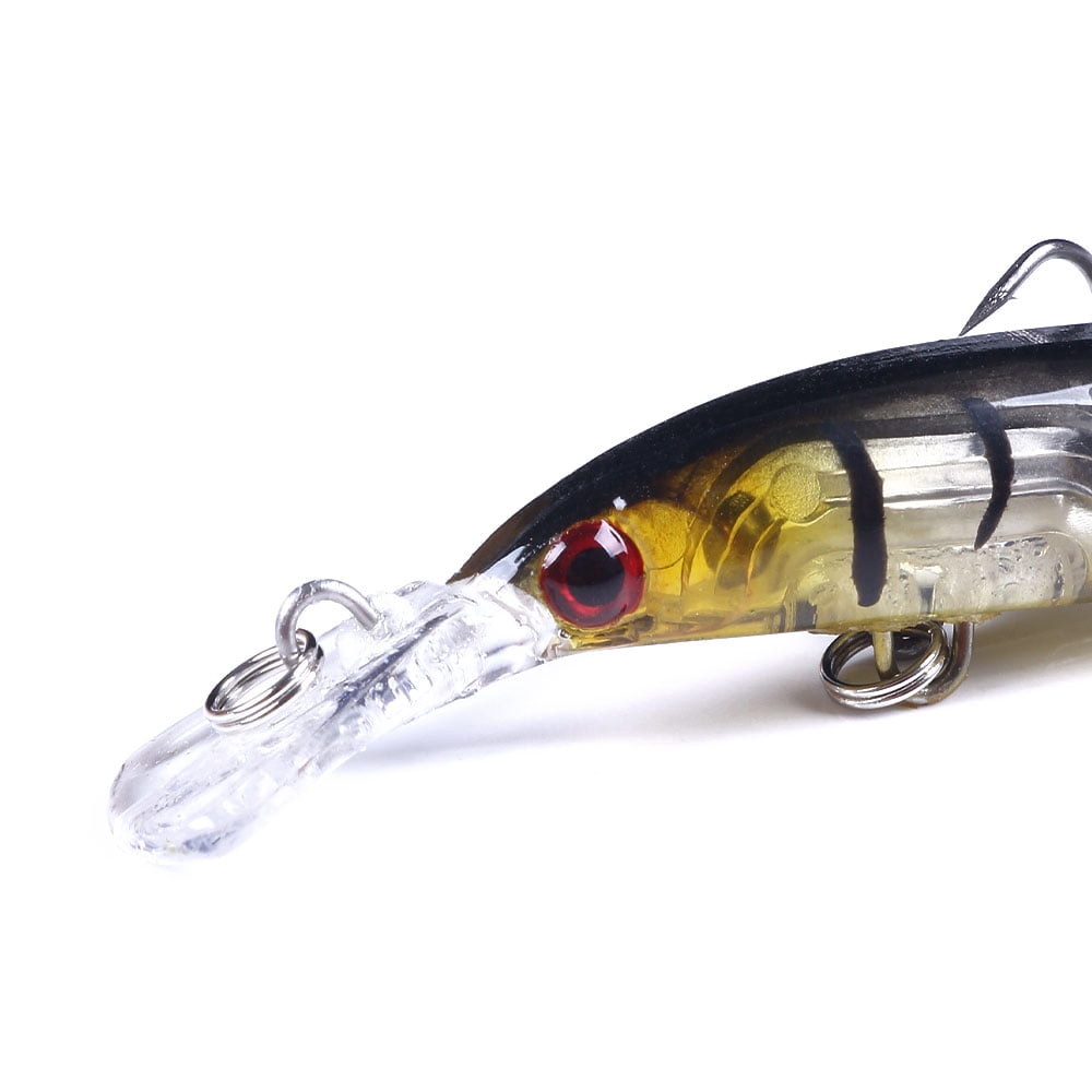 HENGJIA Fishing Deep Diving Fishing Lures Swimbait Sinking Minnow Lure Freshwater Trolling Lure 8Pcs/kit
