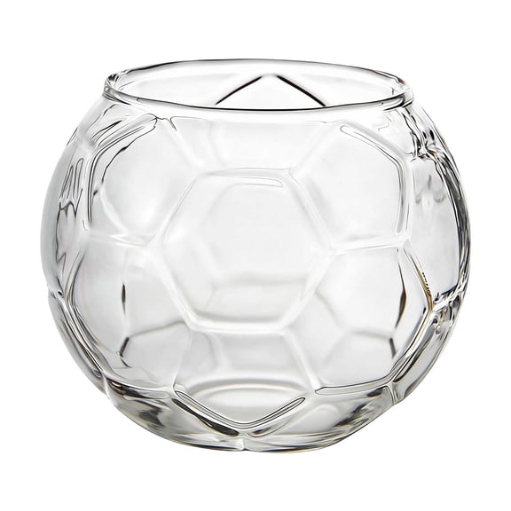 Glasses - Unique Design,Handmade,Durable and Fun Soccer Drinking Accessories 10 Ounces Each and Handmade