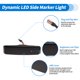 thumbnail image 4 of Luz de marcador lateral de guardabarro Unique Bargains para BMW 5 Series E39 1995-2003, luz de repetidor lateral LED amarilla, alojamiento de luz de señal de giro, reemplazo ABS, 2 pcs, 4 of 7