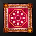 thumbnail image 2 of Villa, Mlli 12x12 Black Modern Framed Museum Art Print Titled - Hot Medallion Mate, 2 of 5