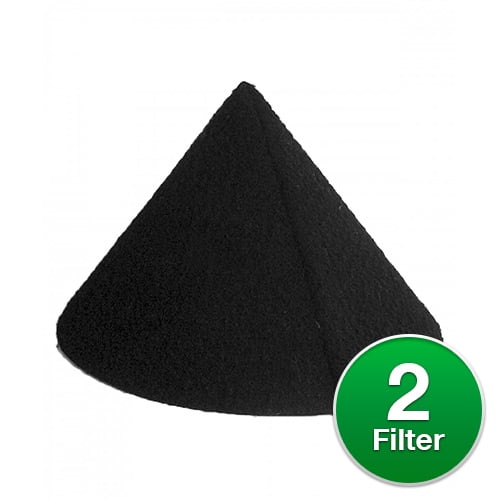Filter Queen Enviropure Activated Charcoal Filter Cones 2 Pack 