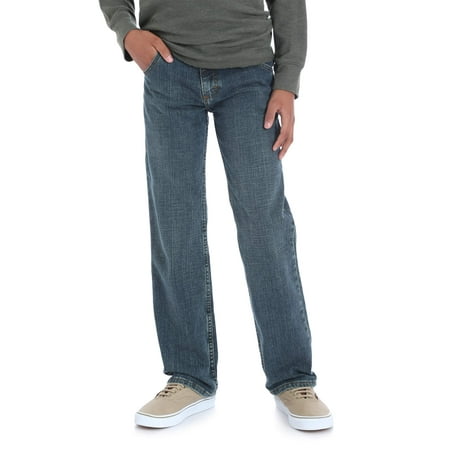 Wrangler Straight Fit Jean (Little Boys, Big Boys, Husky, & (Best Slim Fit Jeans)