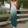 thumbnail image 2 of successthop Womens One Pieces Jumpsuit Plus Size Sleeveless High Waist Wide Leg Long Floral Lounge Wear with Pockets 3XL, 2 of 5