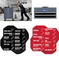 thumbnail image 2 of 80pcs Toolbox Organization Magnetic Labels, Tool Chest Organizer Labels Magnetic Tool Drawer Stickers, Strong Magnets with Icons for Steel Tools Chest Drawer Organization & Decoration, 2 of 8