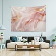 thumbnail image 7 of Coolnut Marble Pink Tapestry Hippie Wall Hanging Tapestries Aesthetic Decorative for Living Room Bedroom Ceiling 80x60In Home Decor Gifts, 7 of 7