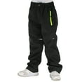 thumbnail image 2 of LANBAOSI Boy Hiking Pants Outdoor Waterproof Warm Fleece Lined Pants for Kid Size 12, 2 of 7