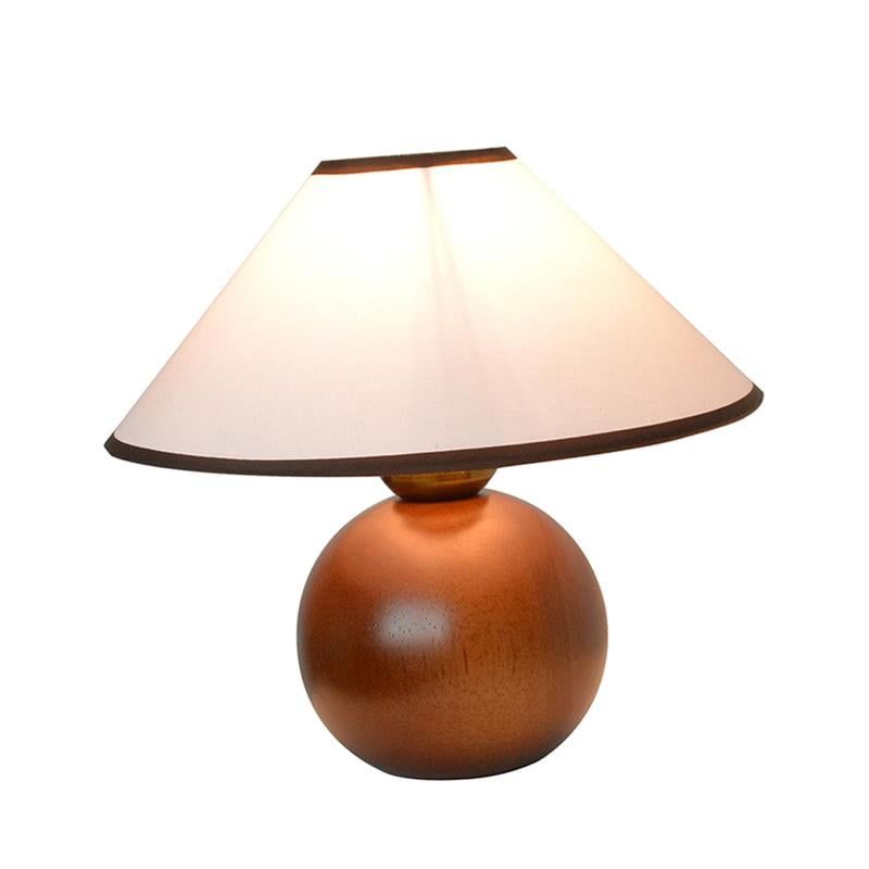 Vintage Style Wood Led Desk Light, Vintage Style Wood Table Lamp